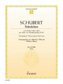 Schubert: Serenade D957 transcribed for Piano by Liszt published by Schott
