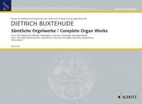 Buxtehude: Complete Organ Works Vol 2 published by Schott