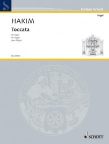 Hakim: Toccata for Organ published by Schott