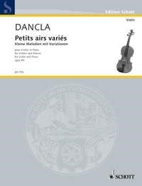 Dancla: Petits airs varis Opus 89 for Violin published by Schott