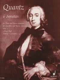 Quantz: Sonatas Volume 1 for Flute published by Schott
