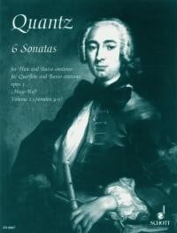 Quantz: Sonatas Volume 2 for Flute published by Schott