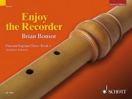 Enjoy the Recorder Book 1 (Descant) by Bonsor published by Schott