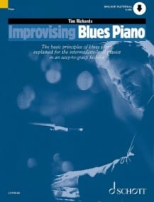 Richards: Improvising Blues Piano published by Schott (Book/Online Audio)