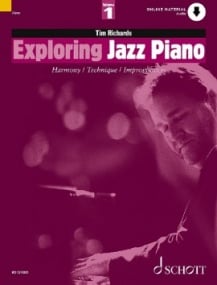 Exploring Jazz Piano 1 published by Schott (Book/Online Audio)