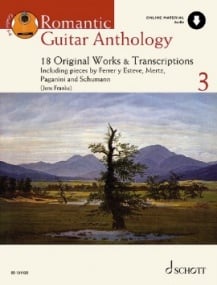 Romantic Guitar Anthology Volume 3 published by Schott (Book/Online Audio)