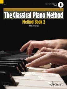 Heumann: The Classical Piano Method 2 published by Schott (Book/Online Audio)
