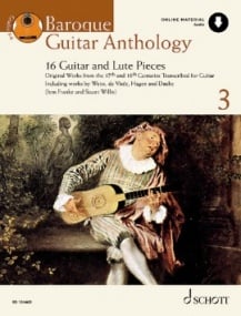 Baroque Guitar Anthology Volume 3 published by Schott (Book/Online Audio)