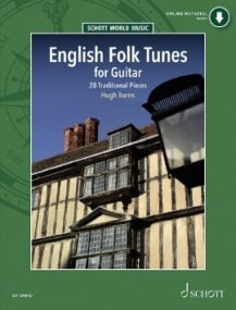English Folk Tunes for Guitar published by Schott (Book/Online Audio)