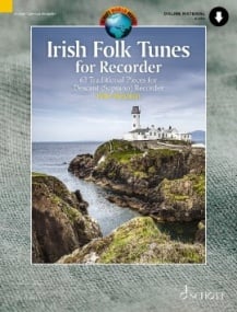 Irish Folk Tunes for Descant Recorder published by Schott (Book/Online Audio)