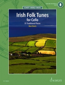 Irish Folk Tunes - Cello published by Schott (Book/Online Audio)