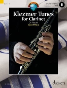 Klezmer Tunes for Clarinet published by Schott (Book/Online Audio)