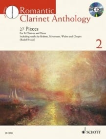 Romantic Clarinet Anthology 2 published by Schott (Book & CD)