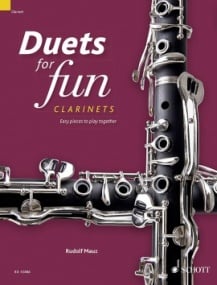 Duets for fun: Clarinets published by Schott