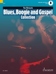 Richards: Blues, Boogie and Gospel Collection for Piano published by Schott (Book/Online Audio)