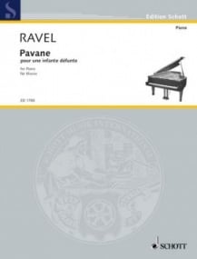 Ravel: Pavane Pour Une Infante Defunte for Piano published by Schott