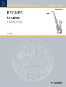 Regner: Sonatina for Alto Saxophone published by Schott