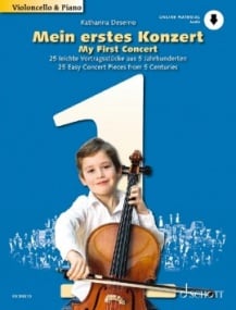 My First Concert - Cello published by Schott (Book/Online Audio)