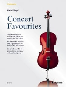 Concert Favourites for Cello published by Schott