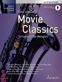 Saxophone Lounge : Movie Classics for Alto Saxophone published by Schott (Book/Online Audio)