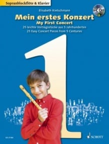 My First Concert - Descant Recorder published by Schott (Book & CD)