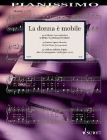 Pianissimo: La donna  mobile for Piano published by Schott