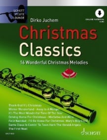 Flute Lounge : Christmas Classics published by Schott (Book/Online Audio)