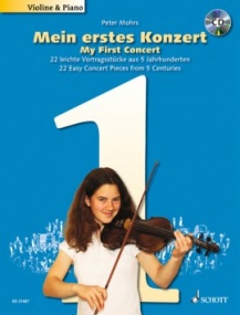 My First Concert For Violin published by Schott (Book & CD)