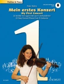 My First Concert For Violin published by Schott (Book/Online Audio)