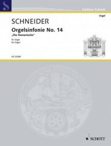 Schneider: Organ Symphony No. 14 published by Schott