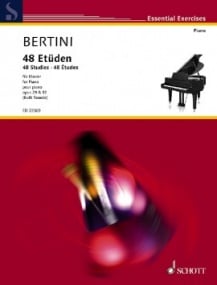Bertini: 48 Studies Opus 29 & 32 for Piano published by Schott