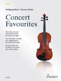 Concert Favourites for Viola published by Schott