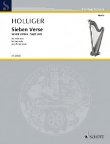 Holliger: Seven Verses for Harp published by Schott