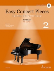 Easy Concert Pieces 2 - Piano published by Schott (Book/Online Audio)
