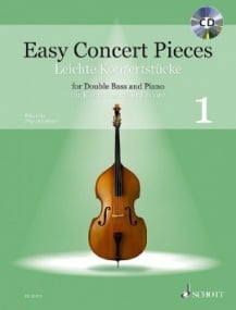 Easy Concert Pieces 1 - Double Bass published by Schott (Book & CD)