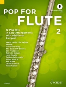 Pop For Flute 2 published by Schott (Book/Online Audio)