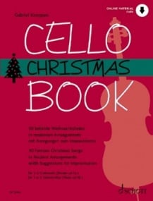 Cello Christmas Book published by Schott (Book/Online Audio)