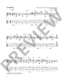 Beatles-Songs & Traditionals for Classical Guitar published by Schott