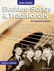 Beatles-Songs & Traditionals for Classical Guitar published by Schott