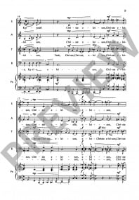 Kinzler: Jazz Mass published by Schott - Vocal Score