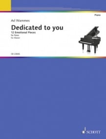 Wammes: Dedicated to you for Piano published by Schott