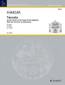 Hakim: Toccata for Organ published by Schott