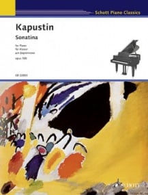 Kapustin: Sonatina Opus 100 for Piano published by Schott
