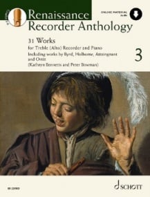 Renaissance Recorder Anthology 3 Published by Schott (Book/Online Audio)