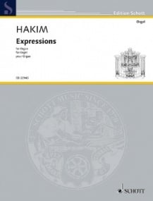 Hakim: Expressions for Organ published by Schott