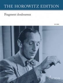 Horowitz: Fragment douloureux for Piano published by Schott