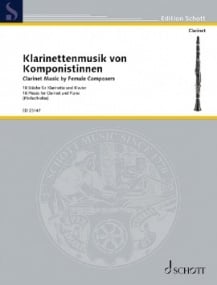Clarinet Music by female Composers published by Schott