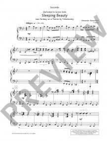 Rosenblatt: Sleeping Beauty for Piano Duet published by Schott
