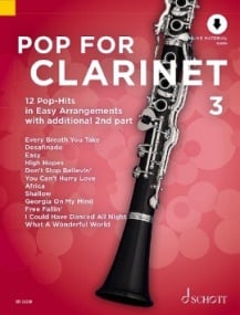 Pop For Clarinet 3 published by Schott (Book/Online Audio)
