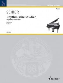 Seiber: Rhythmical Studies for Piano published by Schott